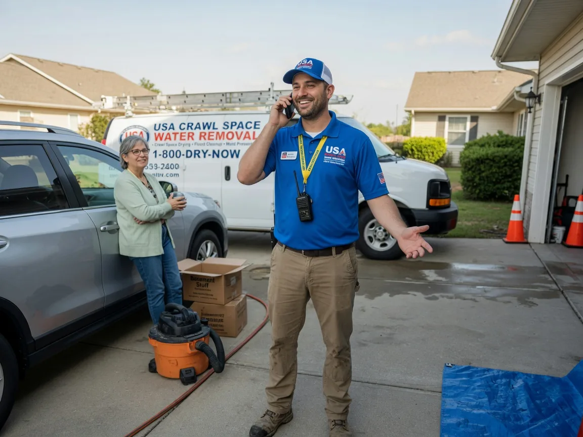 Crawl Space Water Removal Huntington, AR FAQs